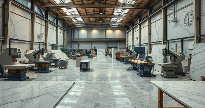 Máquinas e Equipamentos para Marmoraria: O Guia Completo para Sua Indústria